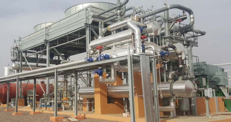 ORC CSP power plant