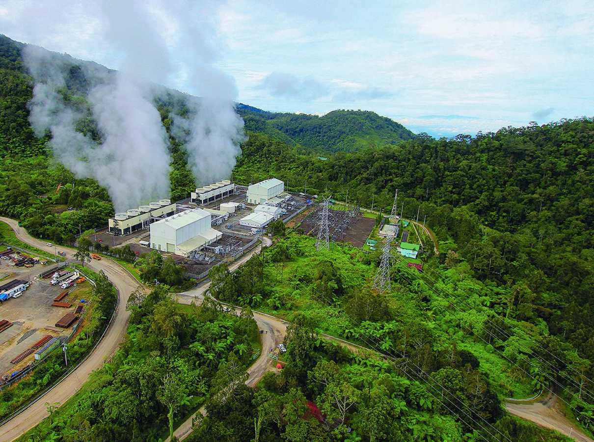 Geothermal binary power plant