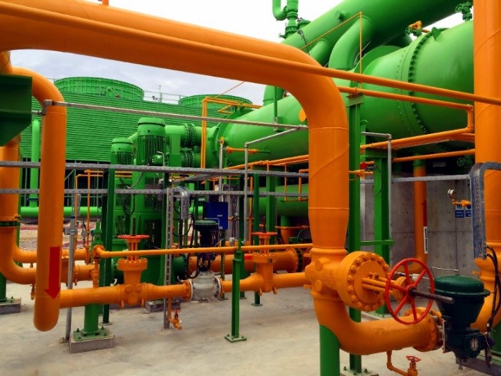 Geothermal ORC power plant